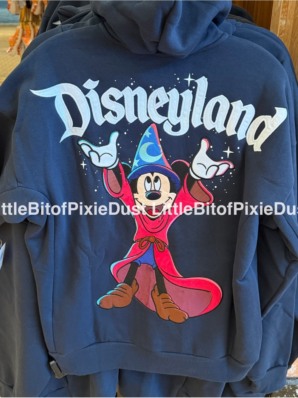 Disney Parks Disneyland Sorcerer Mickey Zip Up Sweater